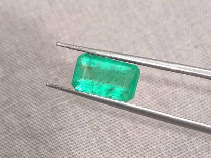 1.50ct Colombian Emerald, 100% Natural Earth Mined Gemstone