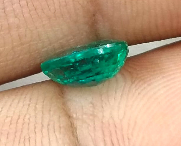 1.70ct Certified  Natural Zambian Emerald Stone