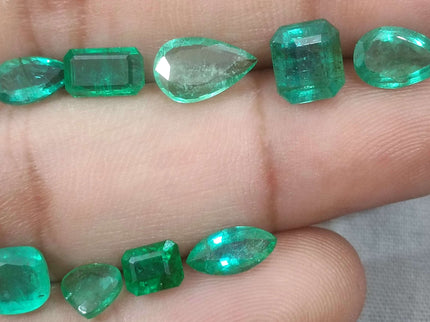 9.00ct Natural Zambian Emerald Parcel.