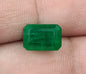 GSI Certified 3.29ct Deep Velvet Green Emerald, Natural Gemstone