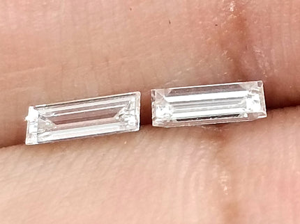 0.51ct Matched Diamond(CVD) Pair F-G 0.51ct Baguette Cut