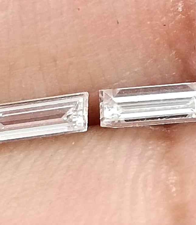 0.51ct Matched Diamond(CVD) Pair F-G 0.51ct Baguette Cut