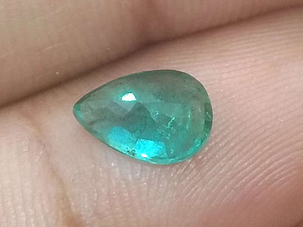 1.30ct Certified Zambian Natural Emerald.