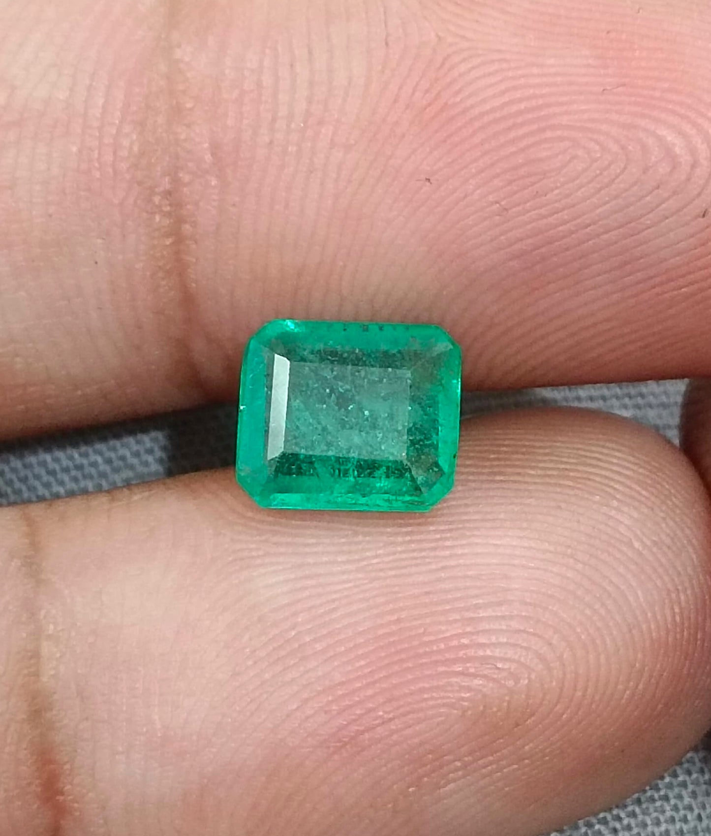 1.75ct Zambian Emerald, 100% Natural Earth Mined Gemstone