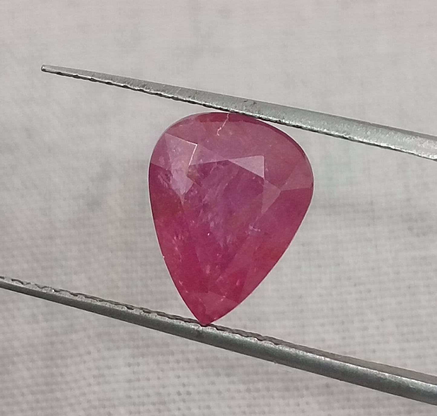 GSI Certified 4.12ct Mozambique Ruby, Natural Untreated Gemstone