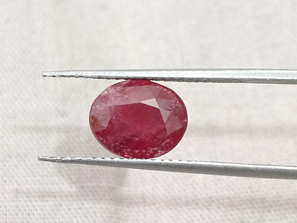 2.29ct untreated Natural Ruby Mozambique SGL Certified Rasberry Red