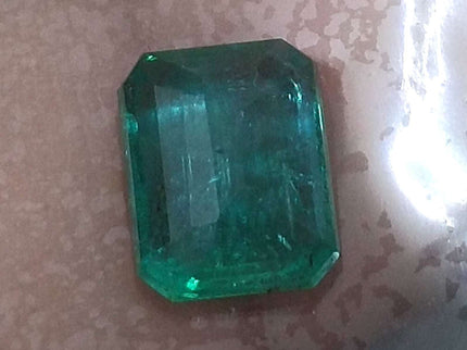 Zambian Emerald 1.39ct Natural Medium Green Loose Gemstone