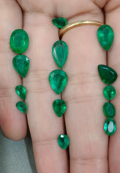 10.85ct Fine Quality Emerald Parcel, 100% Natural Gems