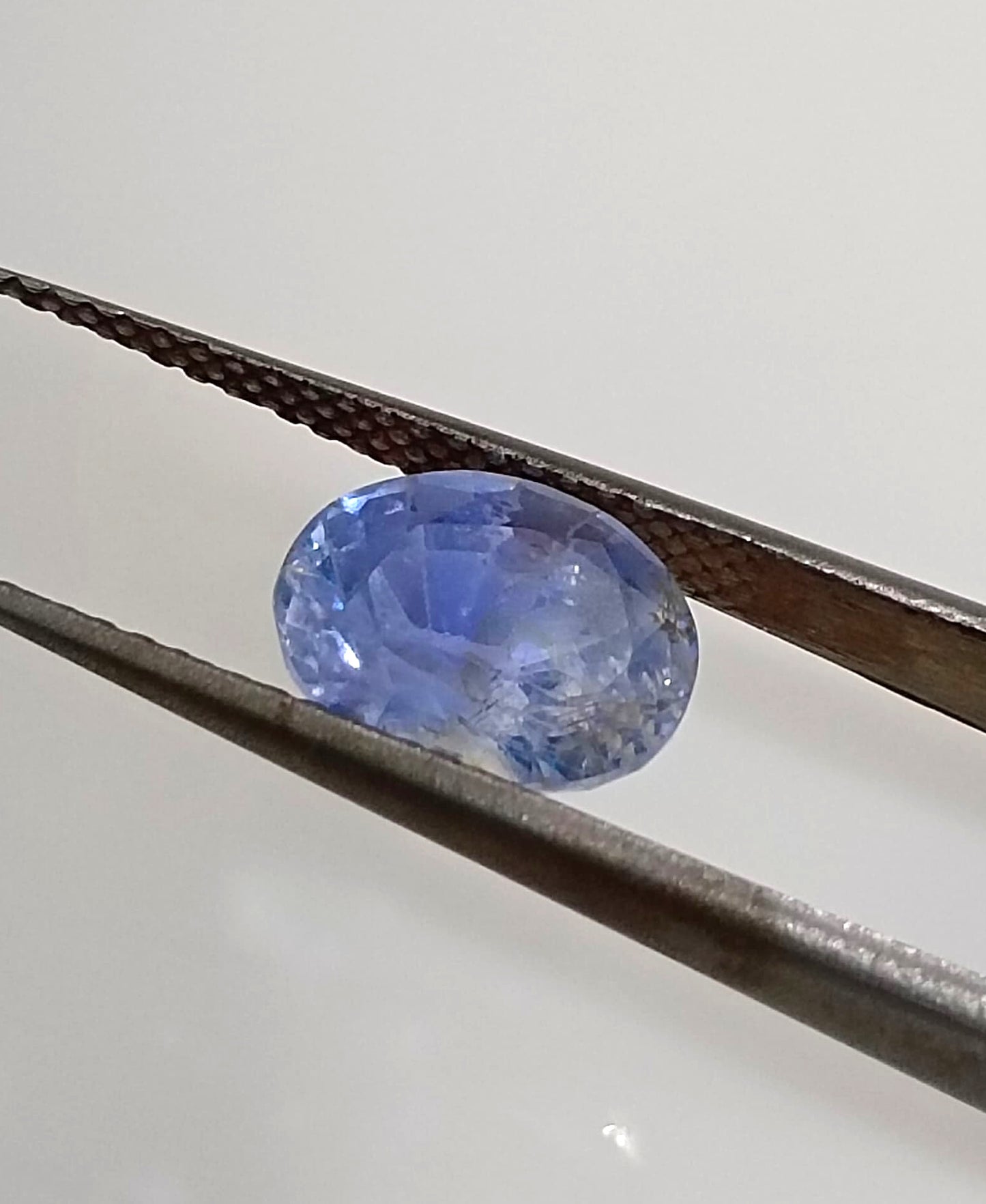 GSI Certified 2.83ct Blue Ceylon Sapphire , 100% Natural Untreated Earth Mined Gemstone