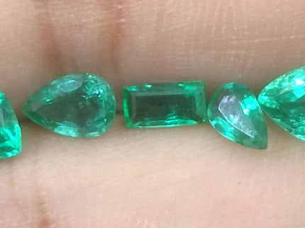 4.10ct Zambian Natural Emerald Parcel