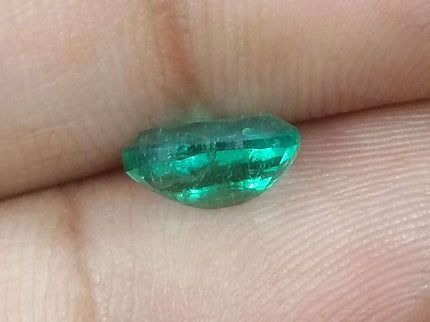1.38ct Certified Zambian Natural Emerald.