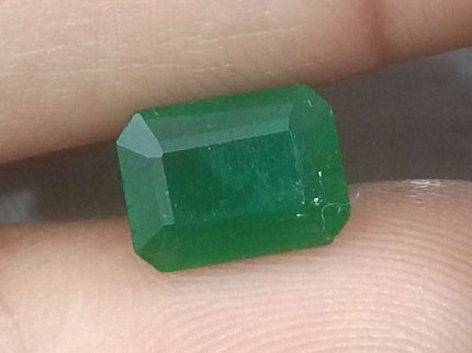 Certified 1.68ct Natural Zambian Emerald.
