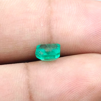 1.46ct Zambian Emerald, 100% Natural Earth Mined Gemstone