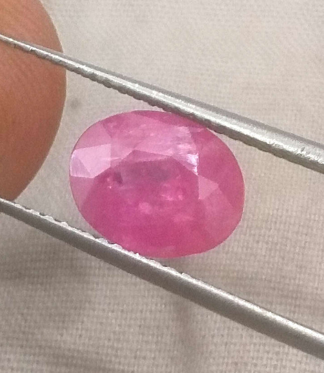 2.22ct Burmese Ruby, Certified Natural Untreated Loose Gemstone