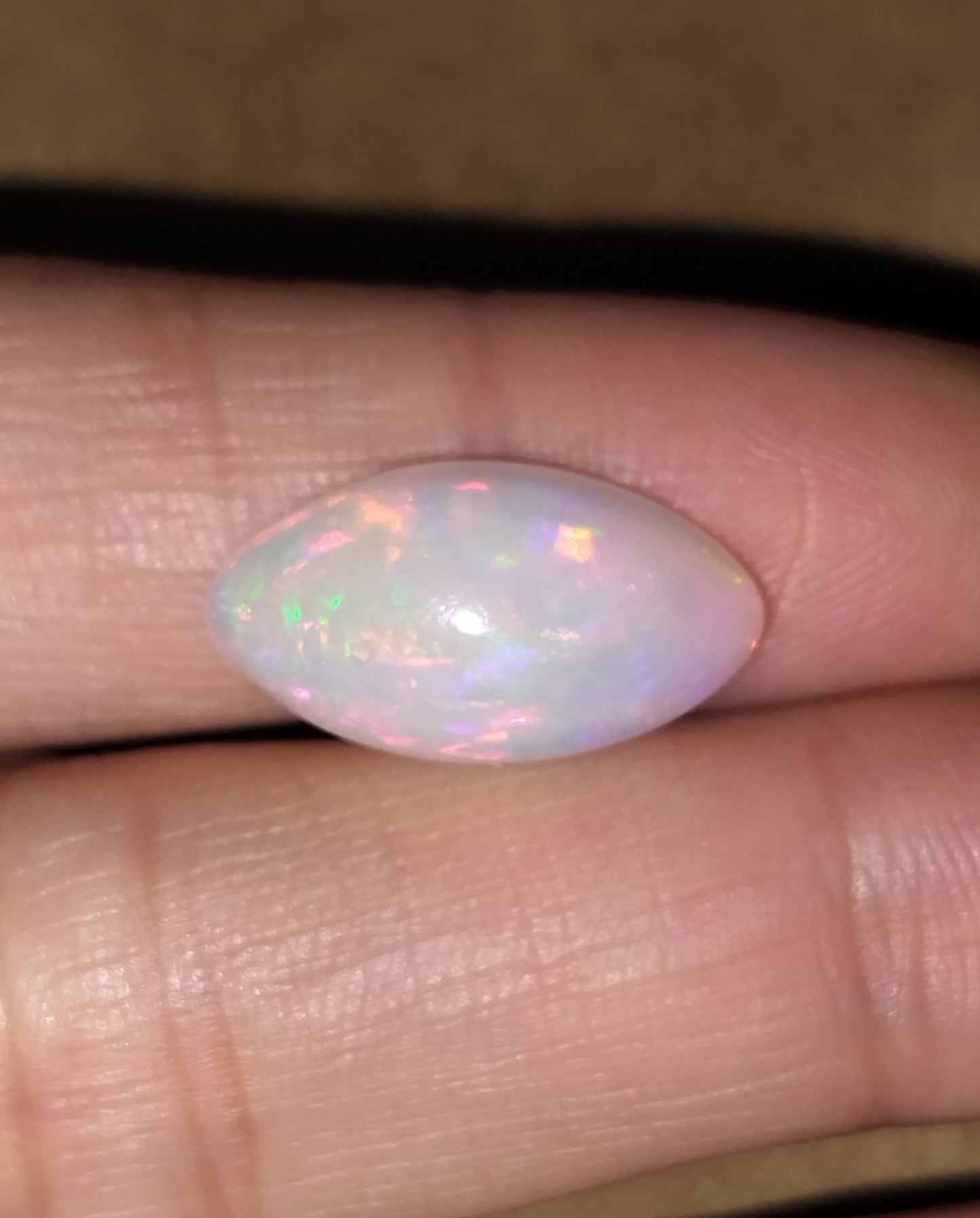 5.04ct Ethiopian Welo mine Opal, 100% Natural Earth Mined Gemstone.