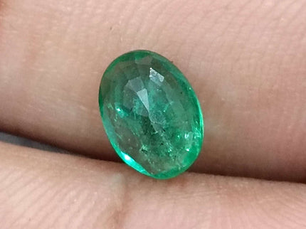 Certified 1.02ct Zambian Natural Emerald