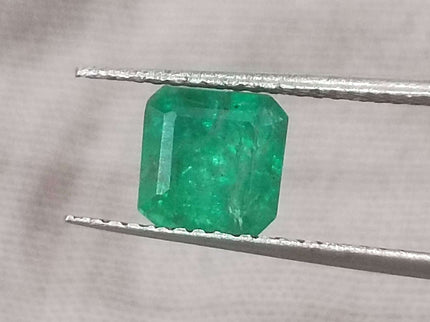 1.46ct Certified Zambian Natural Emerald Stone
