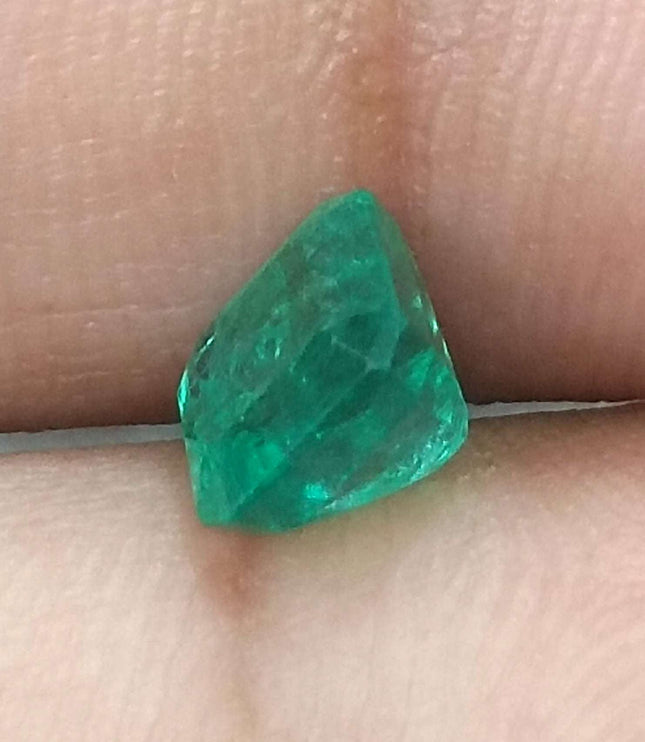 1.46ct Certified Zambian Natural Emerald Stone