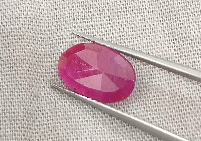 GSI Certified 1.99ct Mozambique Ruby, Natural Untreated Gemstone