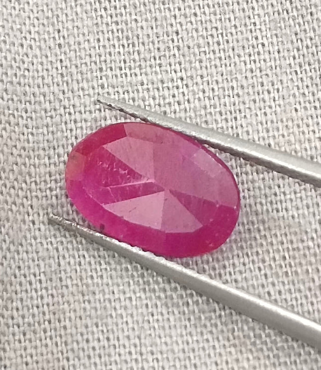 GSI Certified 1.99ct Mozambique Ruby, Natural Untreated Gemstone