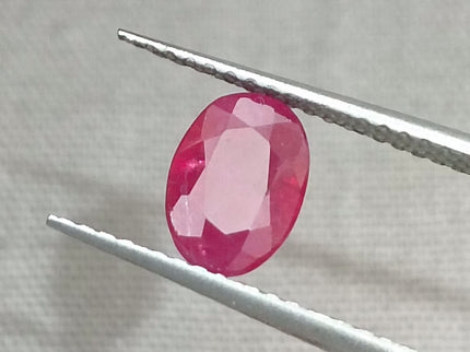 Mozambique Ruby 1.02ct Blood Red Natural untreated Gemstone
