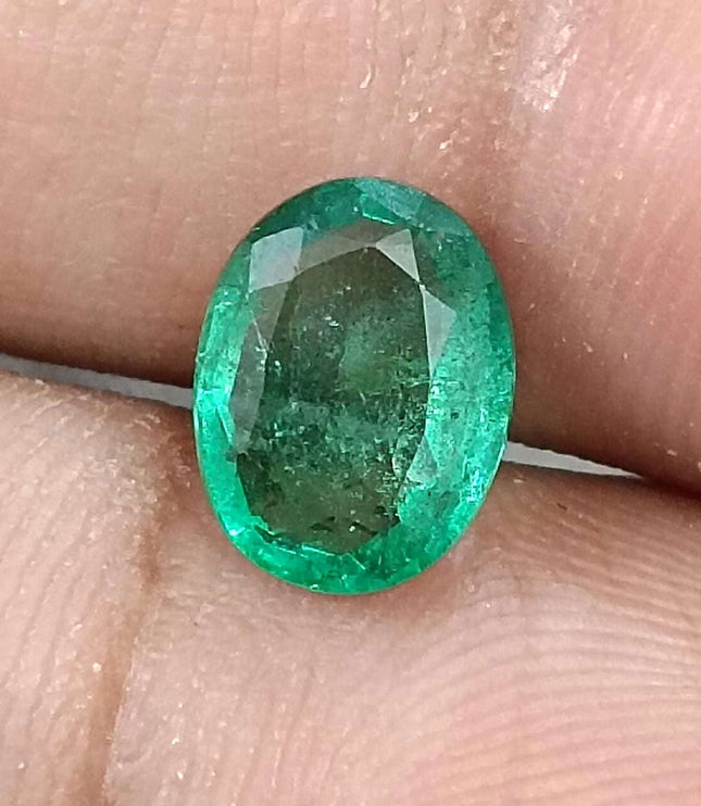 1.61ct Natural Zambian emerald stone