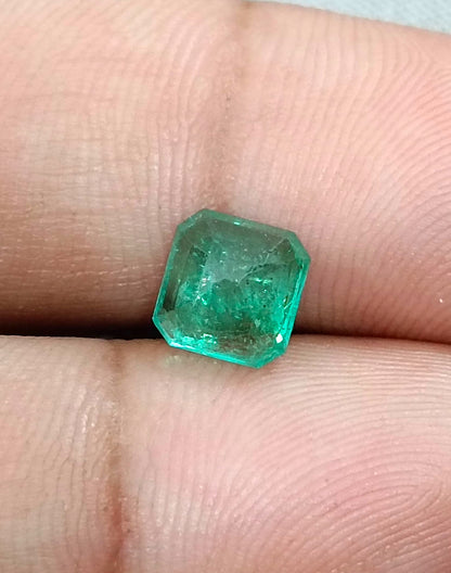 1.68ct Zambian Emerald, 100% Natural Earth Mined Gemstone