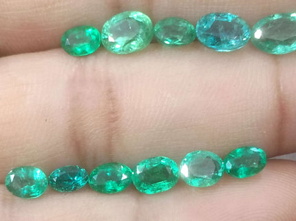 8.40ct Zambian Natural Emerald Parcel