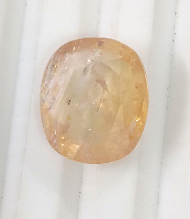 4.63ct Padparadscha Sapphire, Certified Natural Unheated Loose Gemstone