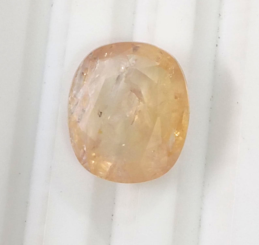 Padparadscha Sapphire 4.63ct Certified Natural Unheated Loose Gemstone