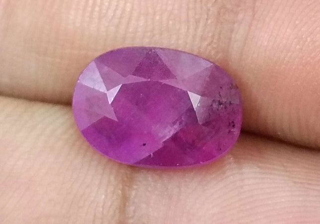 4.73ct Untreated African Ruby Natural Loose Gemstone.