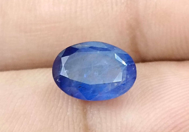 4.01ct Royal blue sapphire Sri Lanka origin natural only heated loose gemstone