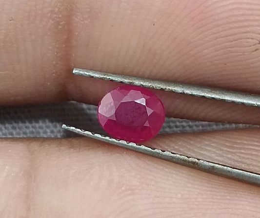 0.65ct Mozambique Ruby, 100% Natural Untreated Gemstone