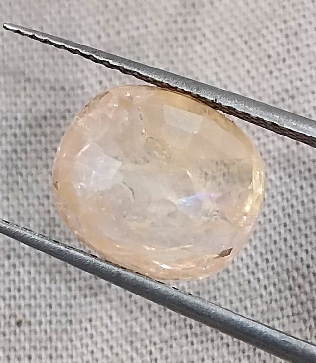 4.63ct Padparadscha Sapphire, Certified Natural Unheated Loose Gemstone
