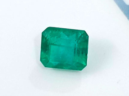 Certified 1.92ct Zambian Natural Emerald