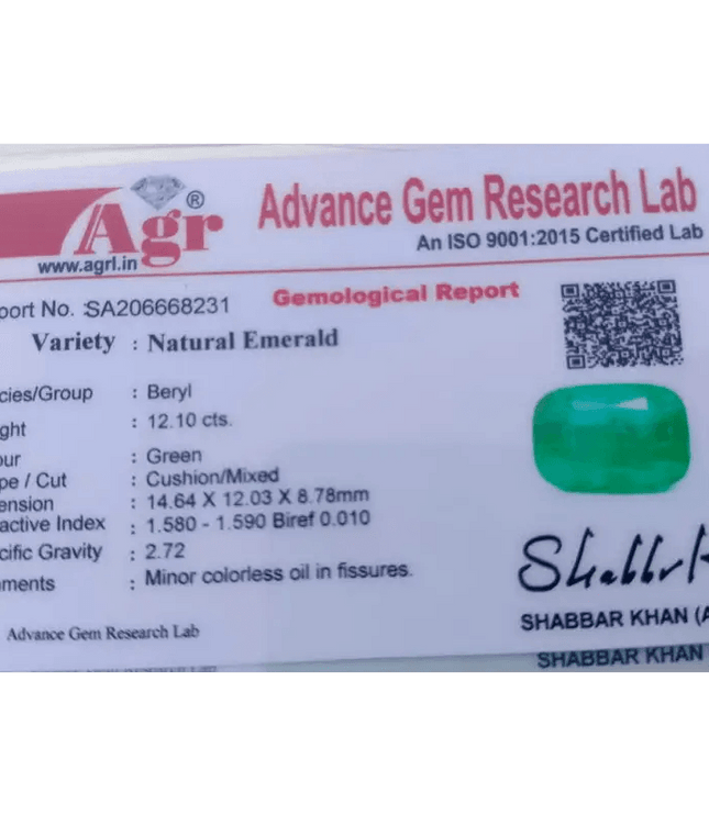 Sale! 12.10ct Big Size Ethiopian Emerald, Natural Earth Mined Gemstone - SMSGEMS 