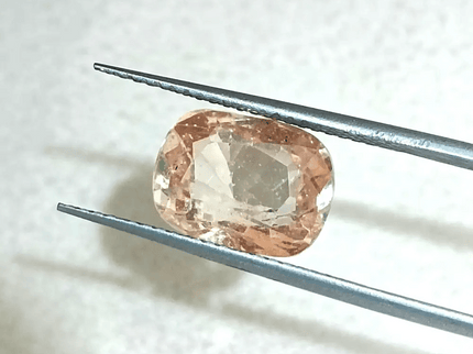 Suberp IGI Certified 4.34ct Padparadscha Sapphire, Natural Untreated Gemstone - SMSGEMS 