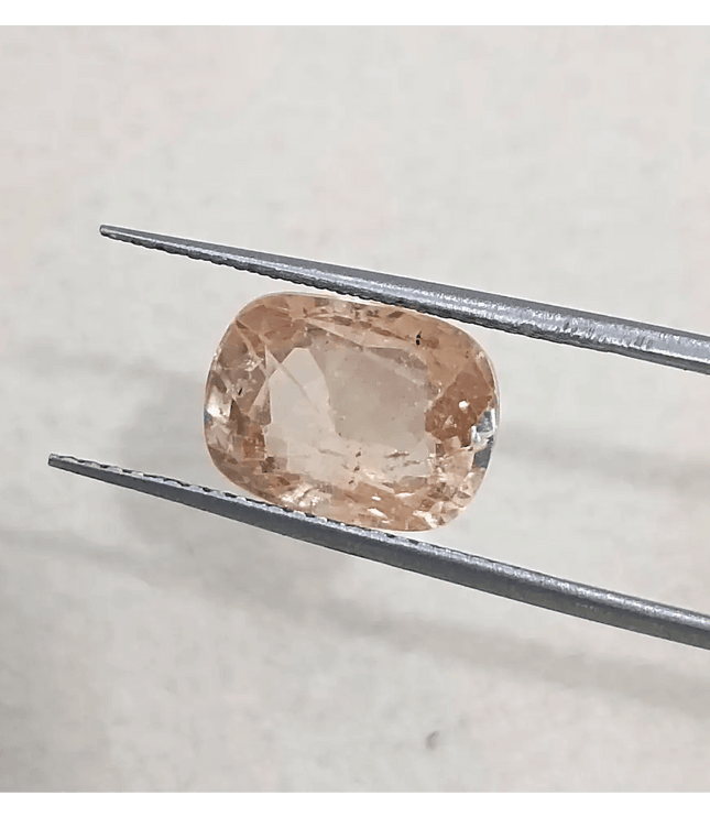 Suberp IGI Certified 4.34ct Padparadscha Sapphire, Natural Untreated Gemstone - SMSGEMS 