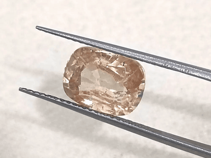 Suberp IGI Certified 4.34ct Padparadscha Sapphire, Natural Untreated Gemstone - SMSGEMS 