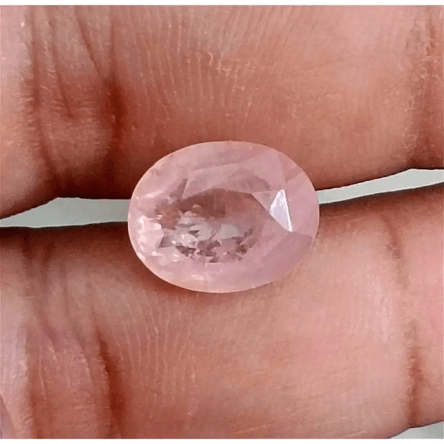 Very Rare Big Size 9.04ct IGI Certified Padparadscha Oval Cut Ceylon Sapphire, Natural Earth Mined untreated Gemstone - SMSGEMS 